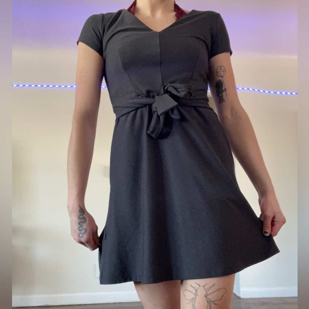 Gray Dress